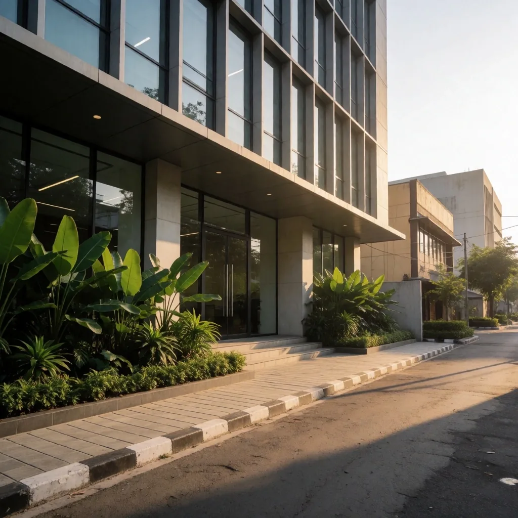 HerbaPria office building on Jl. Pemuda in Semarang